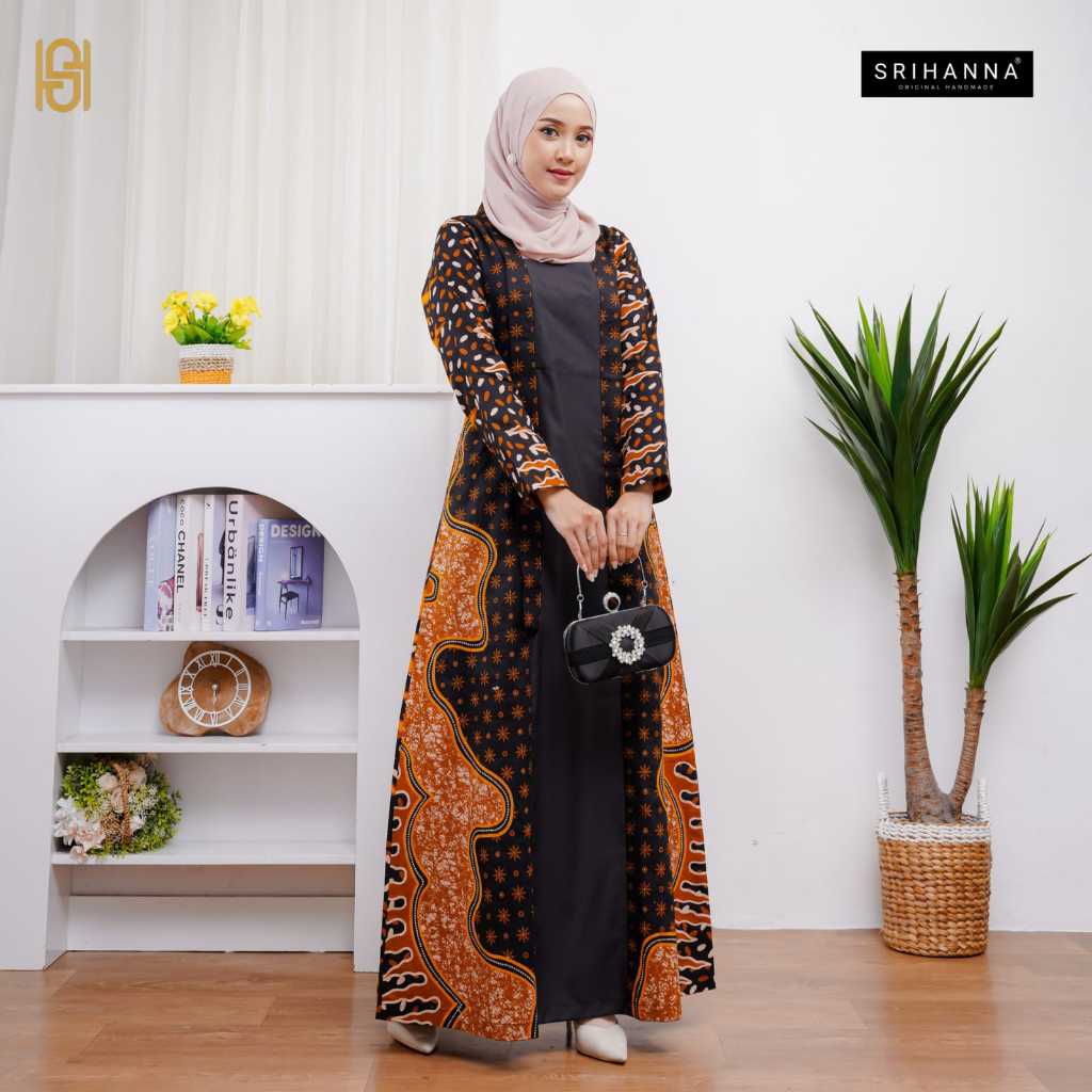 Srihanna Gamis Kebaya Humaira / Gamis Batik / Gamis Model Kebaya / Kebaya Modern