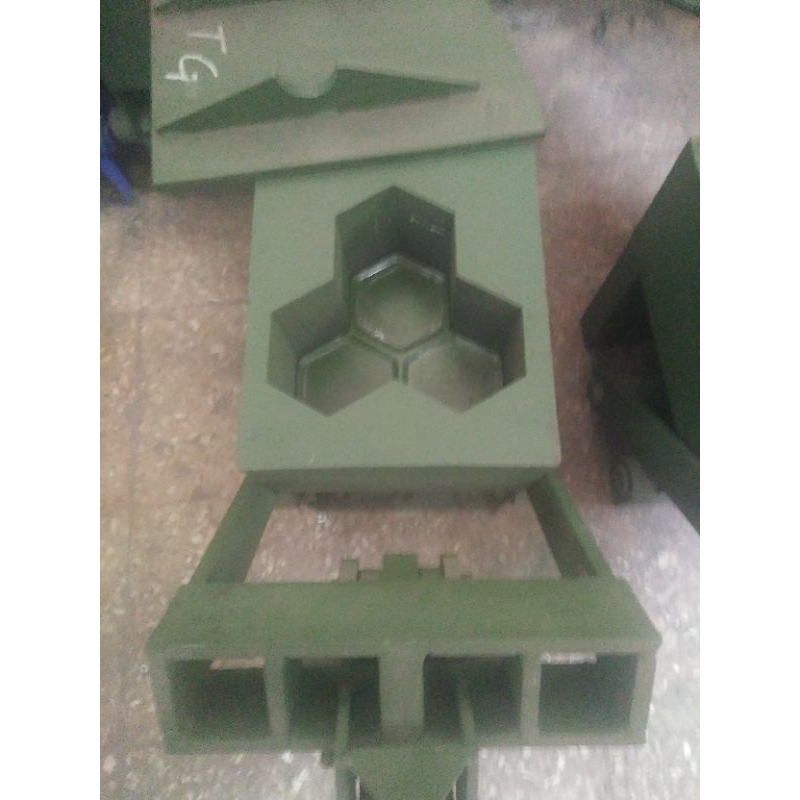 cetakan paving handpress 3 berlian cetakan paving genjot paving 3 berlian