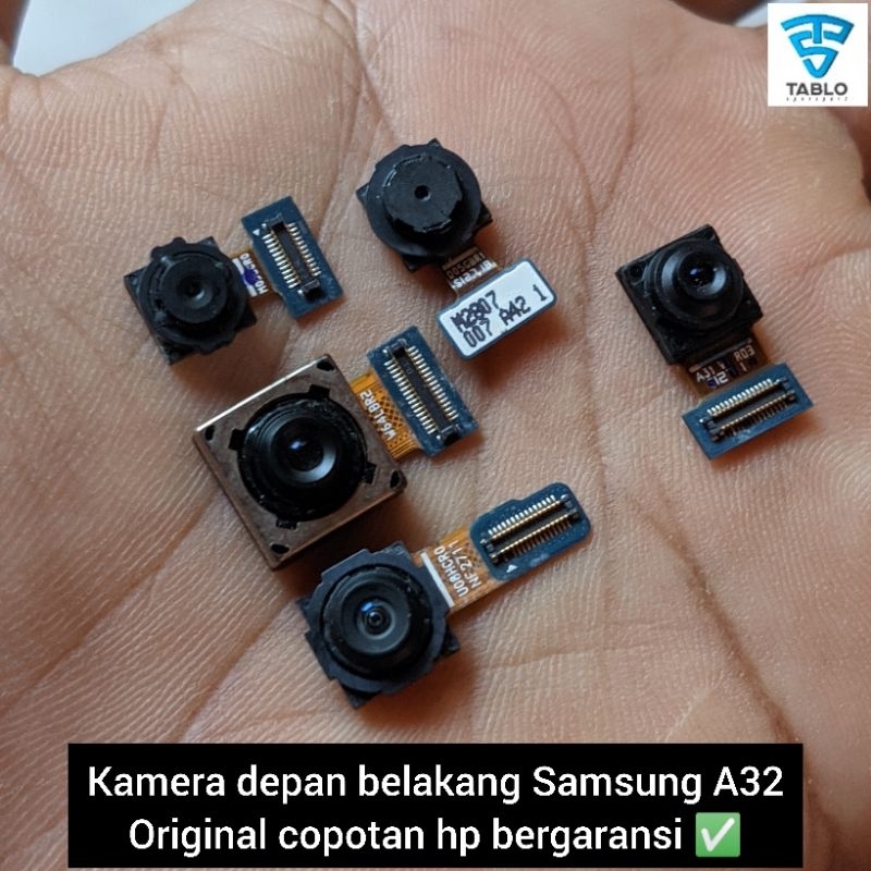 kamera depan belakang Samsung A32 4g original copotan hp bergaransi ✅