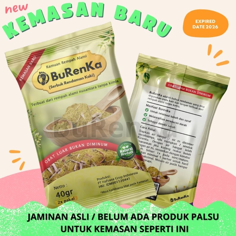 Burenka Original SERBUK RENDAMAN KAKI