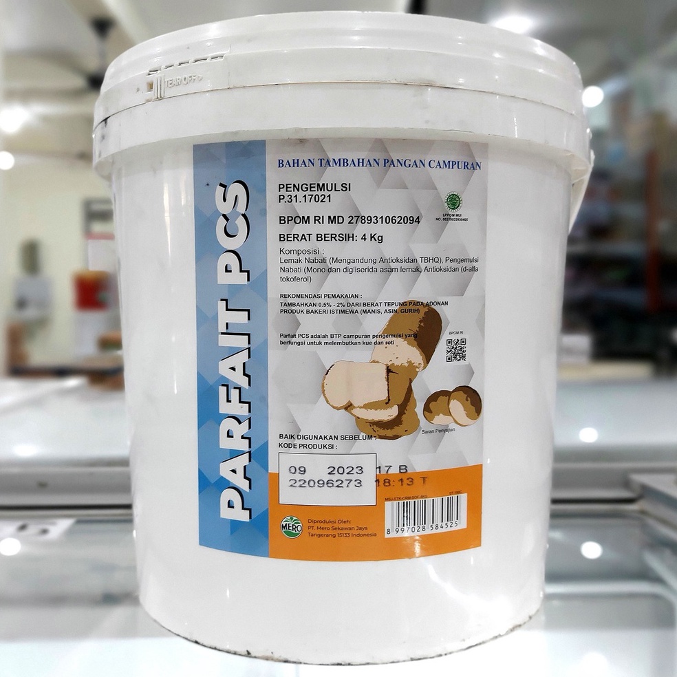 

Prduk PARFAIT CRUMB SOFTENER 25gr PELEMBUT ROTI PENGHALUS REMAH ROTI PELEMBAB ROTI NewProduct