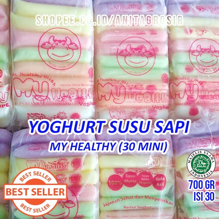 

Murh Bang3t My Healthy Yoghurt isi 3 MiniPendek Healty Yogurt Halal Susu Sapi Murni CuciGudang