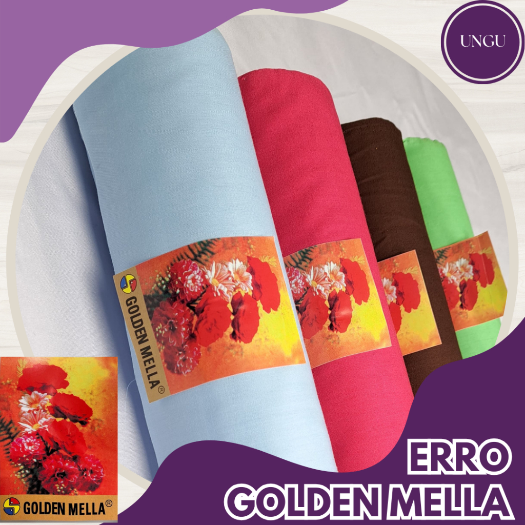 Kain Erro Golden Mella - UNGU