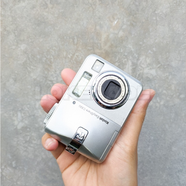 Kamera digital camdig Kodak EasyShare C330 pocket second bekas kemdig silver
