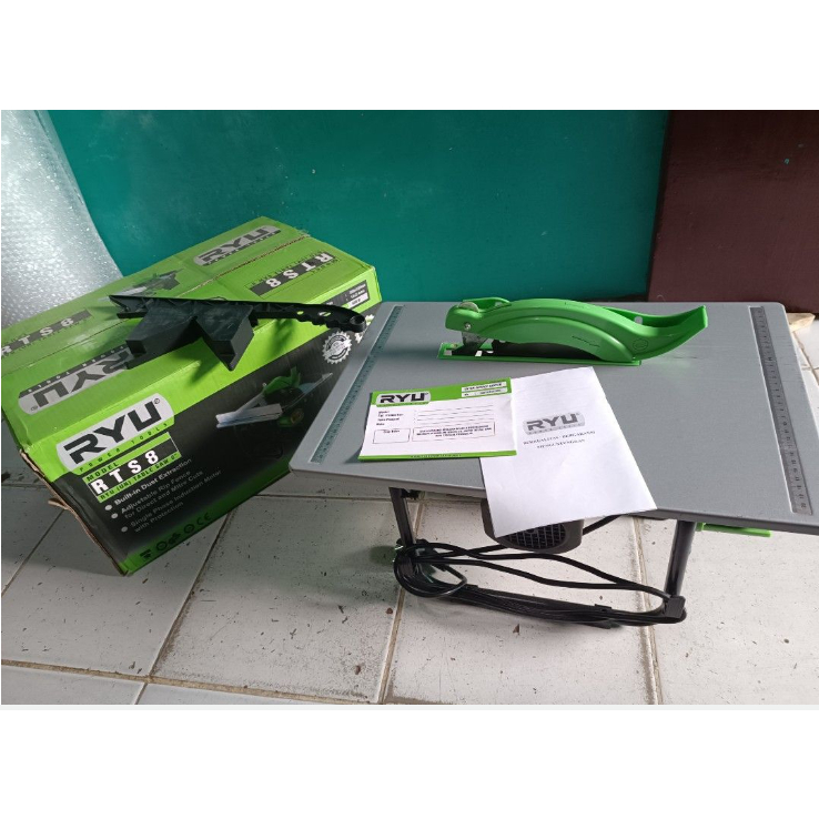 RYU RTS8 Mesin Table Saw Kayu 8inch (Meja Gergaji Potong Kayu)