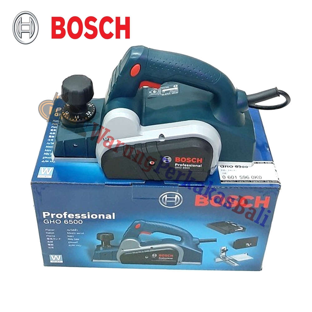 BOSCH Planner GHO6500 Mesin Serut Pasah Kayu Ketam Electric Planer Serut Kayu Listrik 82mm FREE Mata