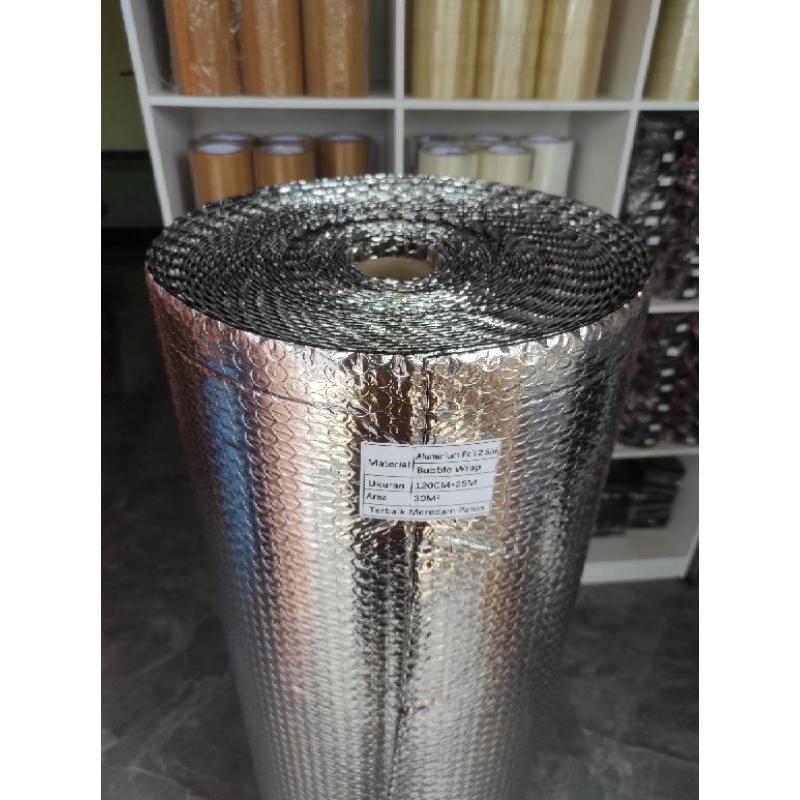 Bubble aluminium foil