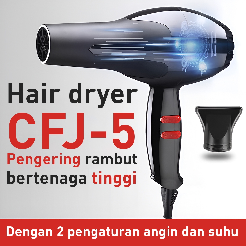 Hairdryer Pengering Rambut Alat Pengering Rambut Profesional Hair Dryer Pengering Rambut Termurah CFJ-5