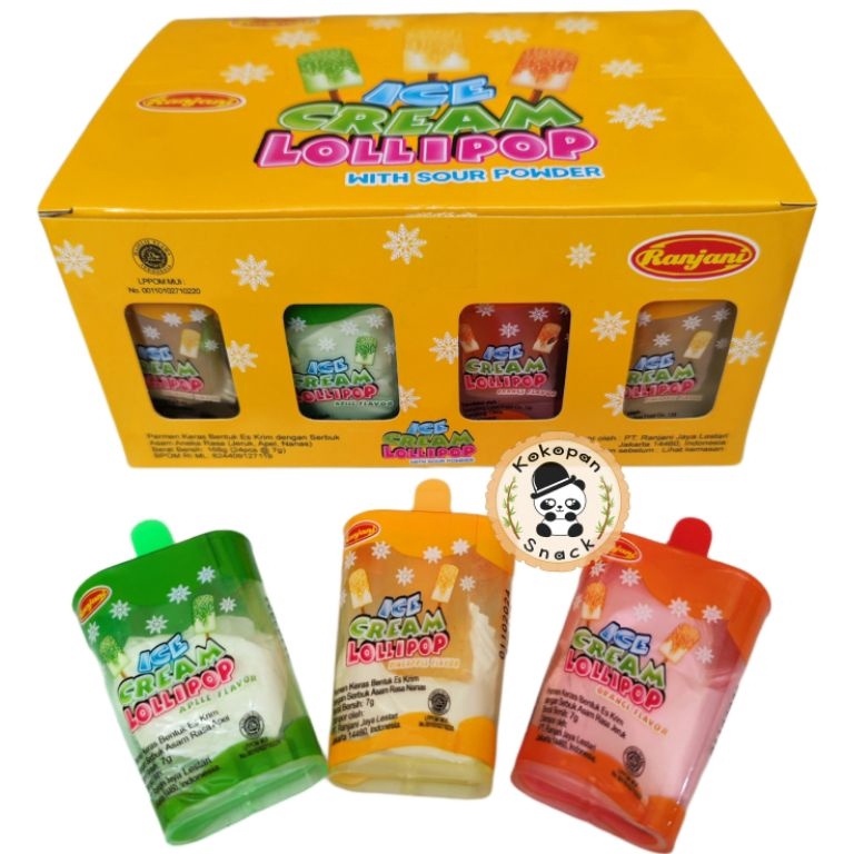 

Mdel Terkni RANJANI ICE CREAM LOLIPOP BOX ISI 24 18