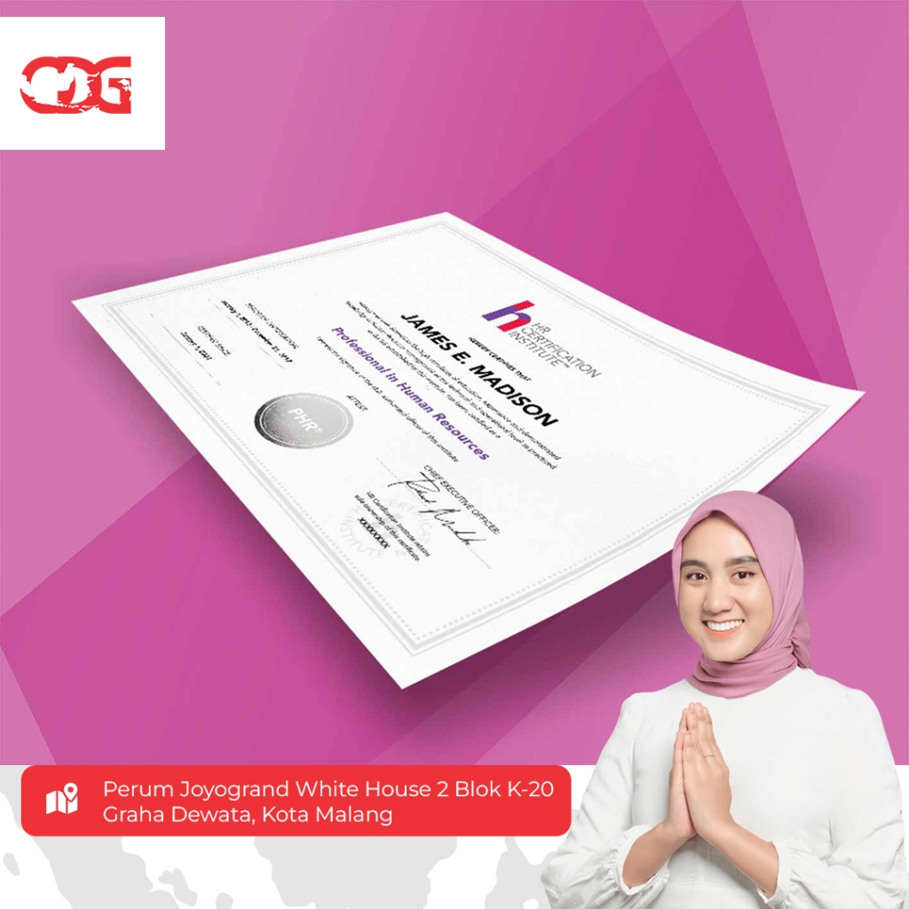 

CETAK SERTIFIKAT PIAGAM CUSTOM A4 ACARA EVENT SEMINAR LOMBA