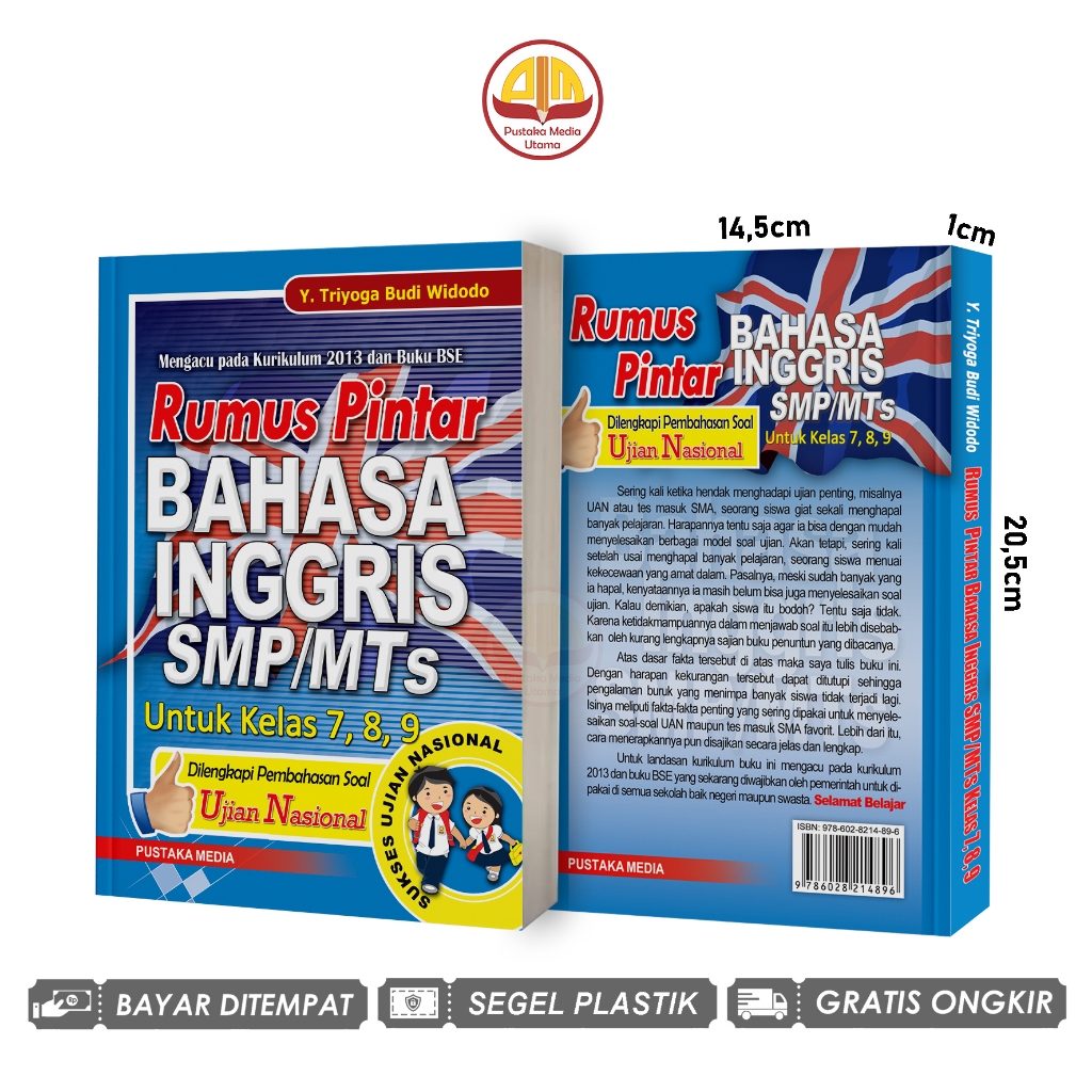 Rumus Pintar Bahasa Inggris SMP/MTS KELAS 7, 8, 9