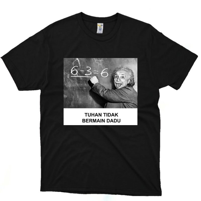 KAOS ALBERT EINSTEIN FILSAFAT TUHAN TIDAK BERMAIN DADU