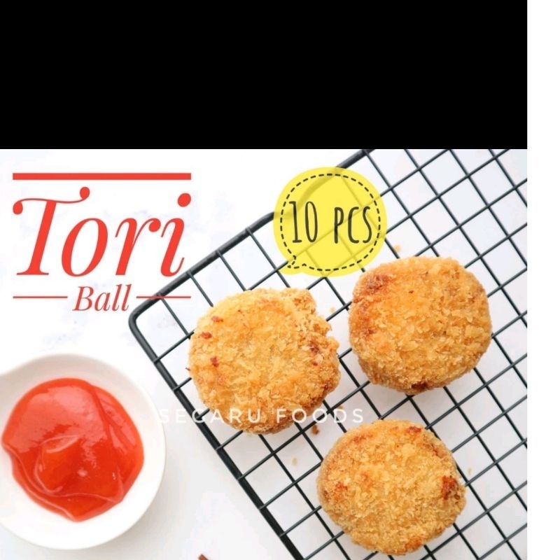 

Spicy Chicken / Tori Ball Frozen Food Bento Halal isi perpack 10 pcs