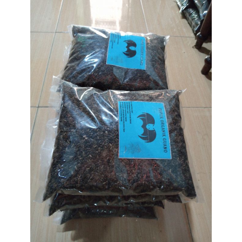 Pupuk Guano Organik Kohe Kelelawar Murni 1kg