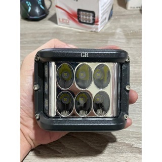 LAMPU tembak sorot led 6 mata gold runway universal