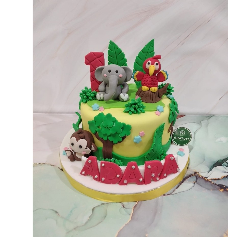 

cake ba li ta / kue ultah uk 15cm