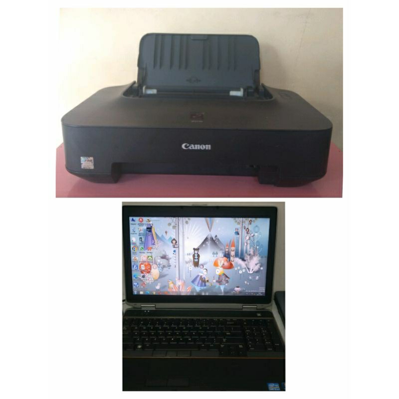 LAPTOP DELL//LAPTOP DELL SECOND//LAPTOP DELL HITAM SECOND MULUS//PRINTER CANON//PRINTER CANON SECOND