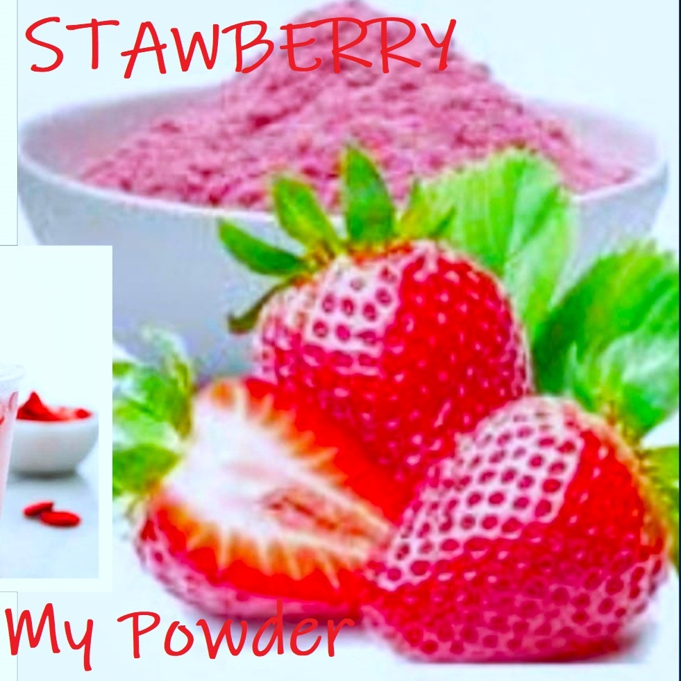 

My powder STRAWBERRY powder 1 ons Bubukdrink STRAWBERY powder 100gr