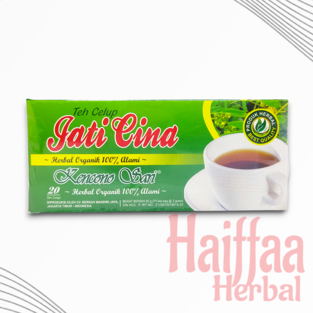 

Teh Daun Jati Cina Celup Kencono Sari Teh Herbal Alami Kesehatan Asli Original