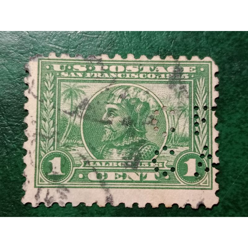 

Prangko lama USA Panama Pacific Exposition 1 Cent Tahun 1913