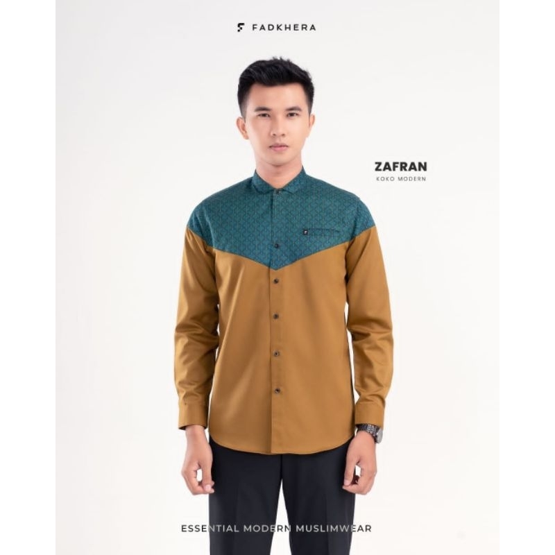 FADKHERA ZAFRAN BAJU KOKO MODERN FADKHERA BAJU KOKO PRIA DEWASA