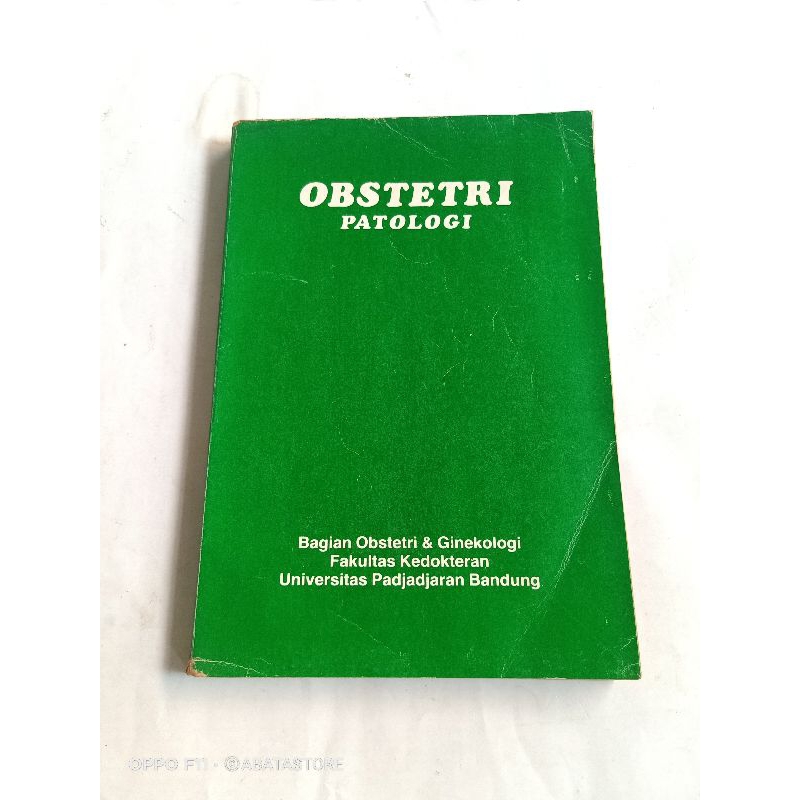 BUKU OBSTETRI PATOLOGI FK UNPAD