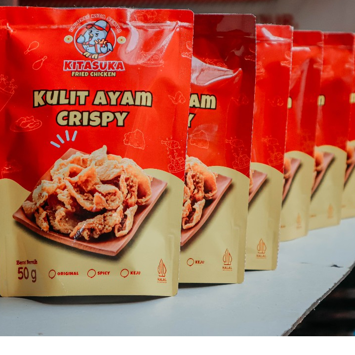 

Kulit Ayam Crispy Kitasuka Rasa Spicy