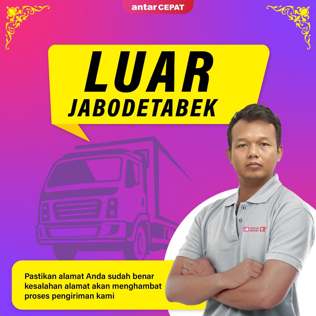 

ONGKIR TAMBAHAN - KURIR TOKO Luar JABODETABEK