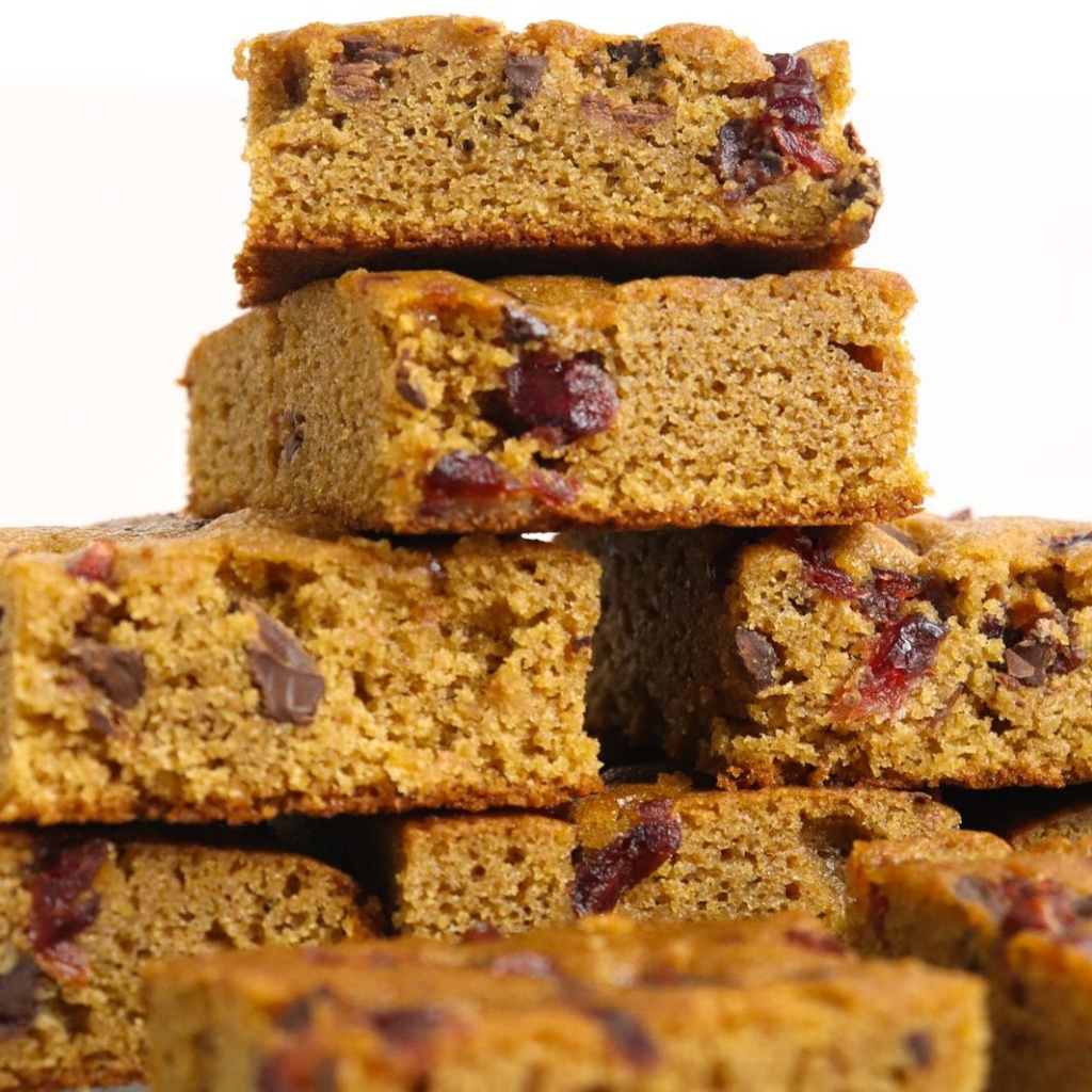 

Blondies | Blonde Brownies | Vanilla Based Brownies | Gluten-Free | Dairy-Free