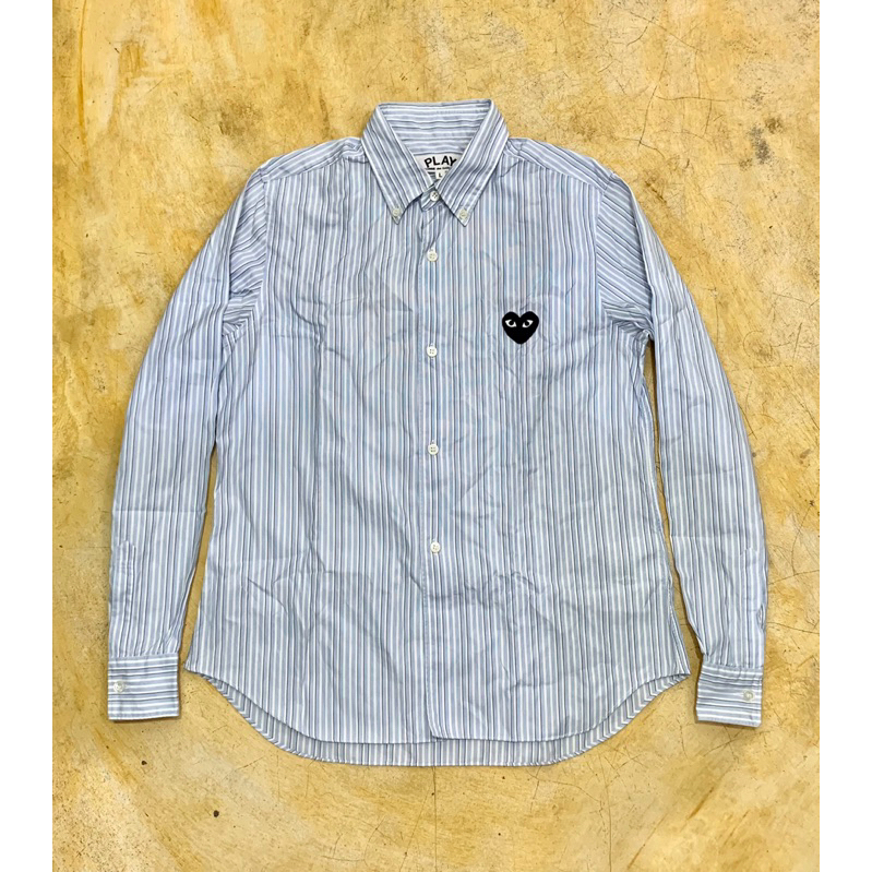 kemeja play cdg authentic ( T E R J U A L )