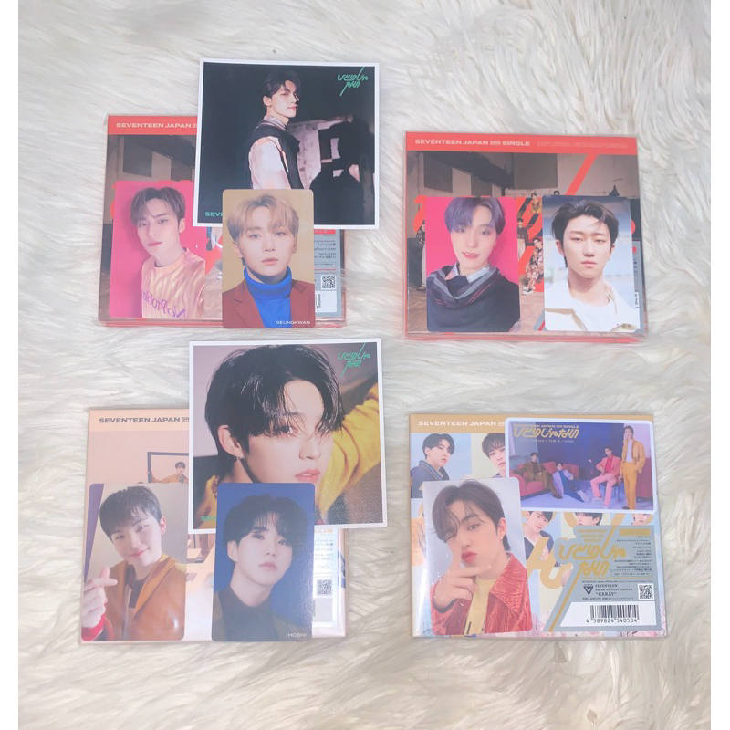 READY STOCK ALBUM JAPAN HITORIJANAI NOT ALONE SEVENTEEN SCOUPS HOSHI WOOZI THE 8 MINGYU SEUNGKWAN DI