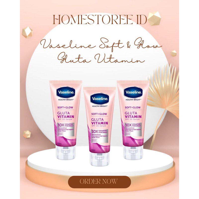 Vaseline Soft & Glow Gluta Vitamin