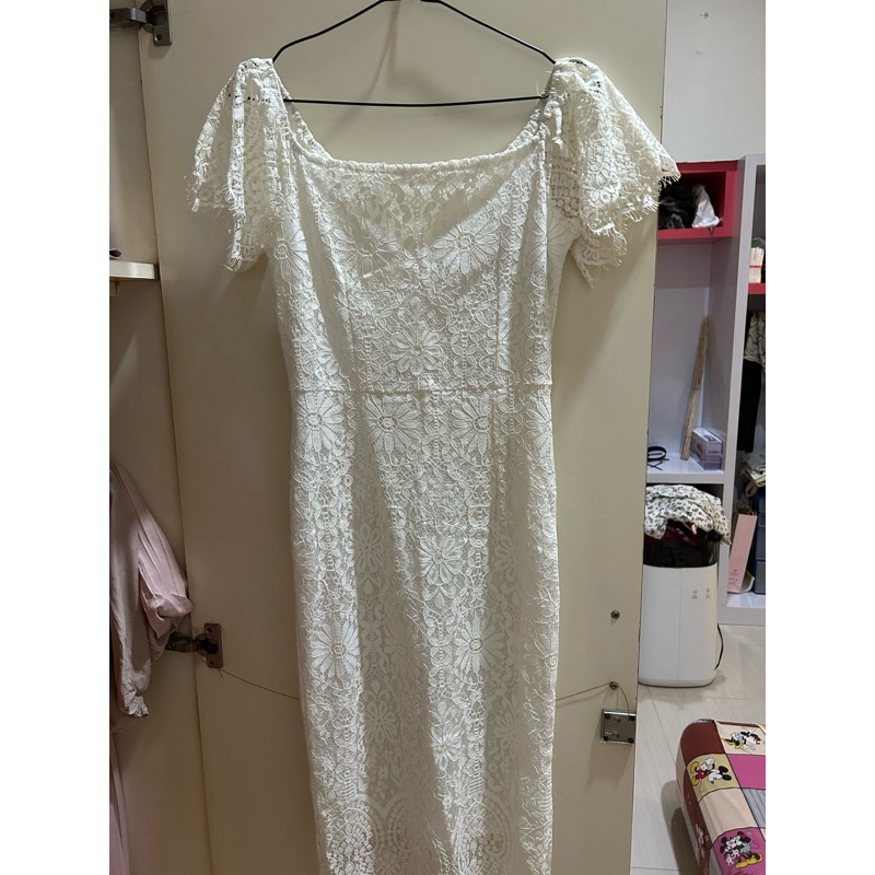 dress natal, dress pesta sabrina, brokat pemium