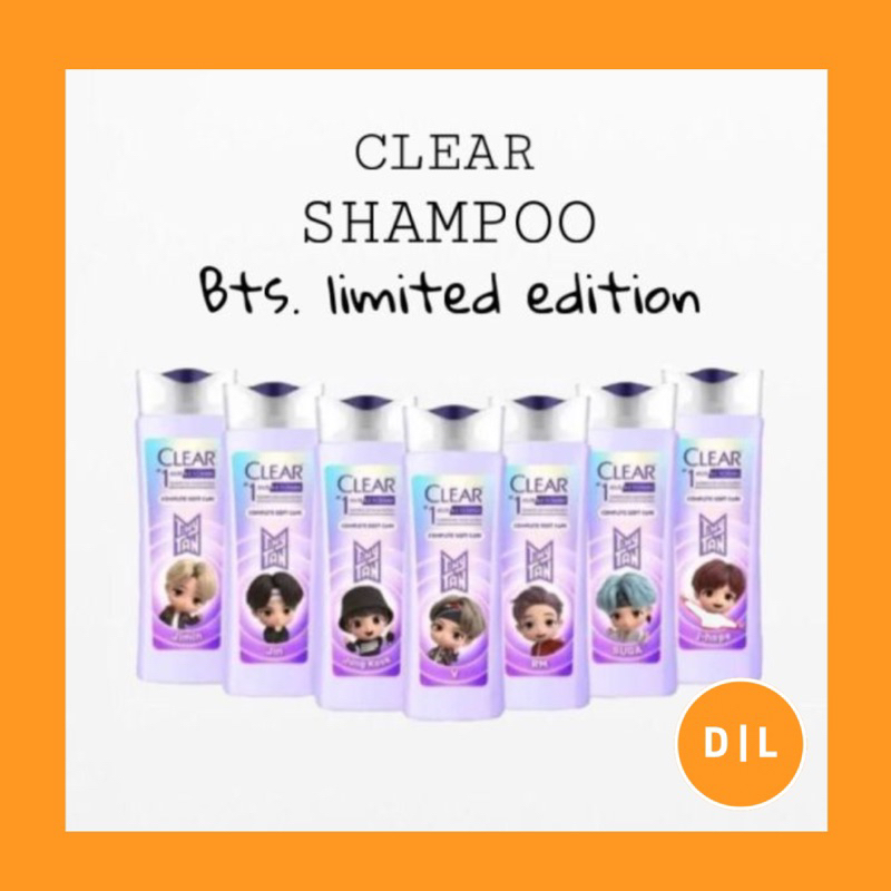 CLEAR SHAMPOO TINY TAN BTS COMPLETE SOFT CARE 160ml