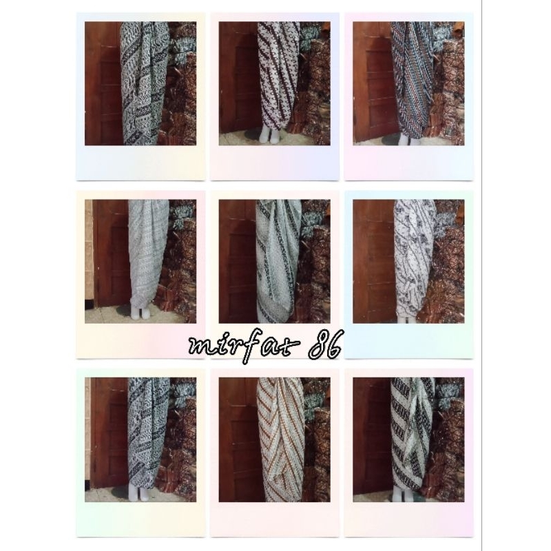 Rok lilit batik/rok lilit wisuda