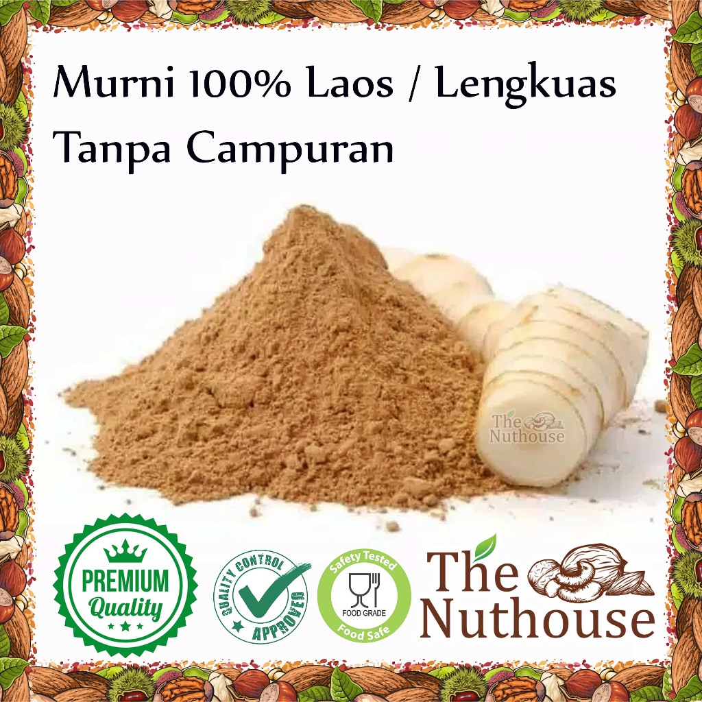 

Laos / Lengkuas Bubuk Murni /Galangal Powder [Kualitas Premium 100% Murni] 1kg / 500gr / 250gr / 100gr