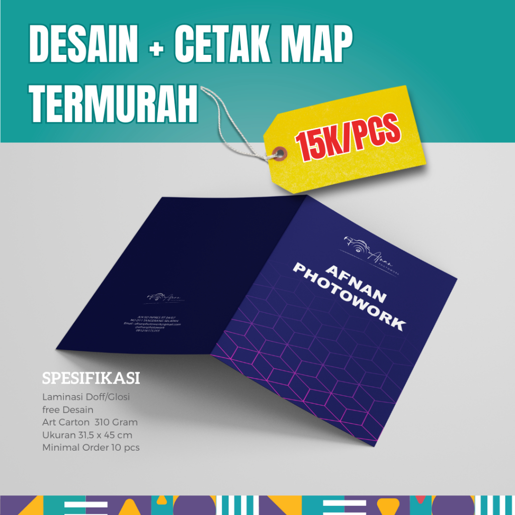 CETAK & DESAIN MAP CUSTOM - Map Folder / Map Dinas / Map Sekolah / Map Kantor / Map Rekam Medis