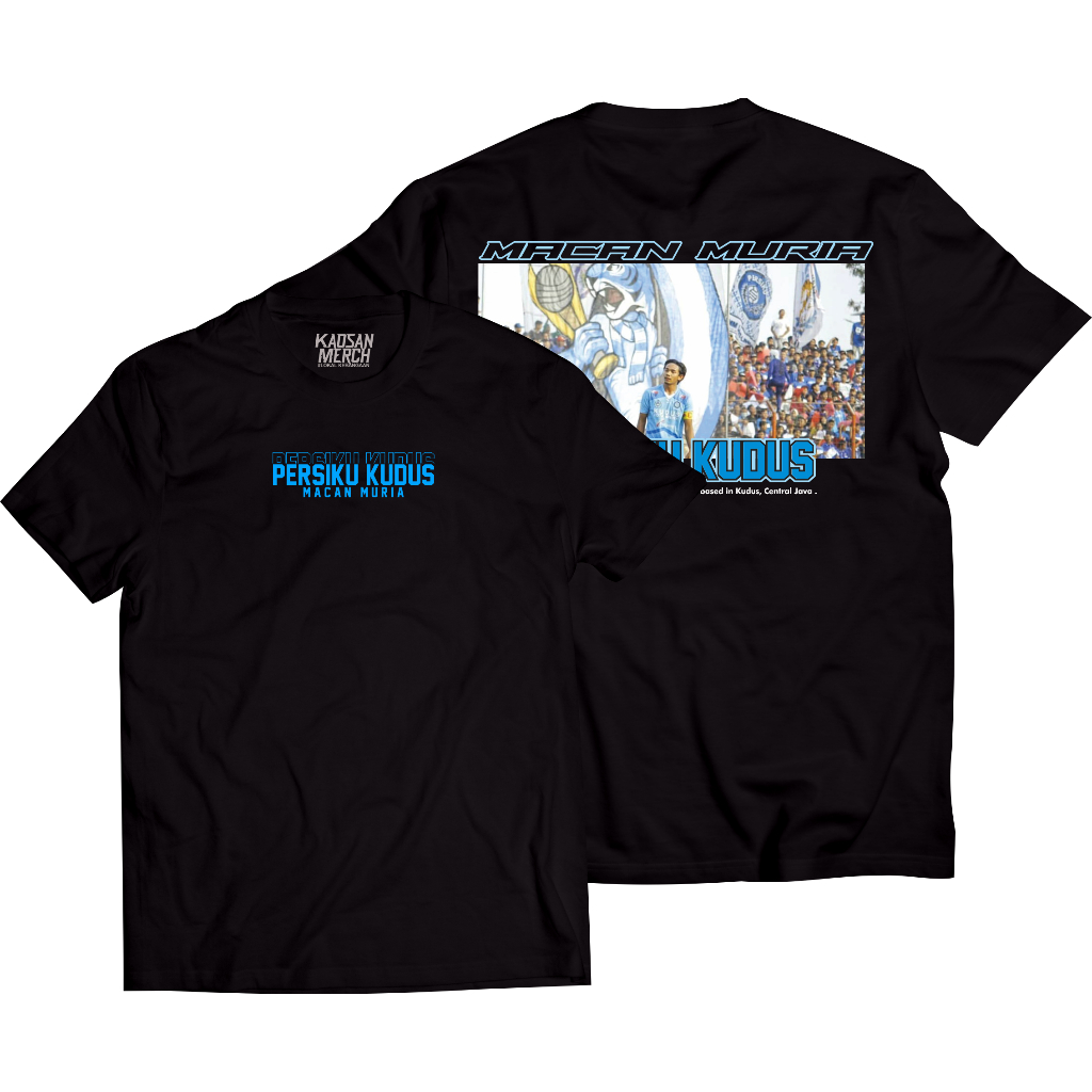 Kaos Klub persiku kudus Tshirt Persiku kudus Macan Muria Katun