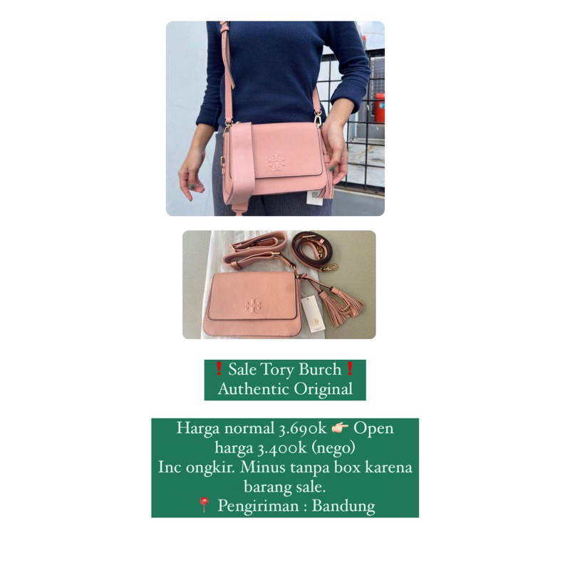 Sale Tory Burch Original Bag Pink