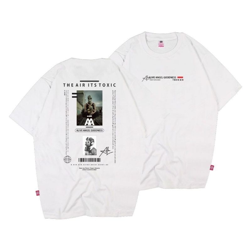 KAOS DISTRO PRIA & WANITA STREETWEAR AIR TOXIC