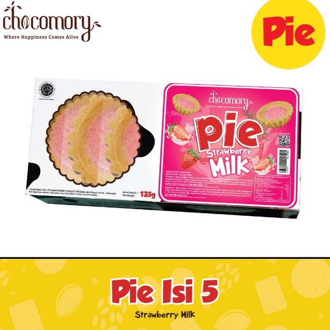 

Chocomory Strawberry Pie isi 5 135g