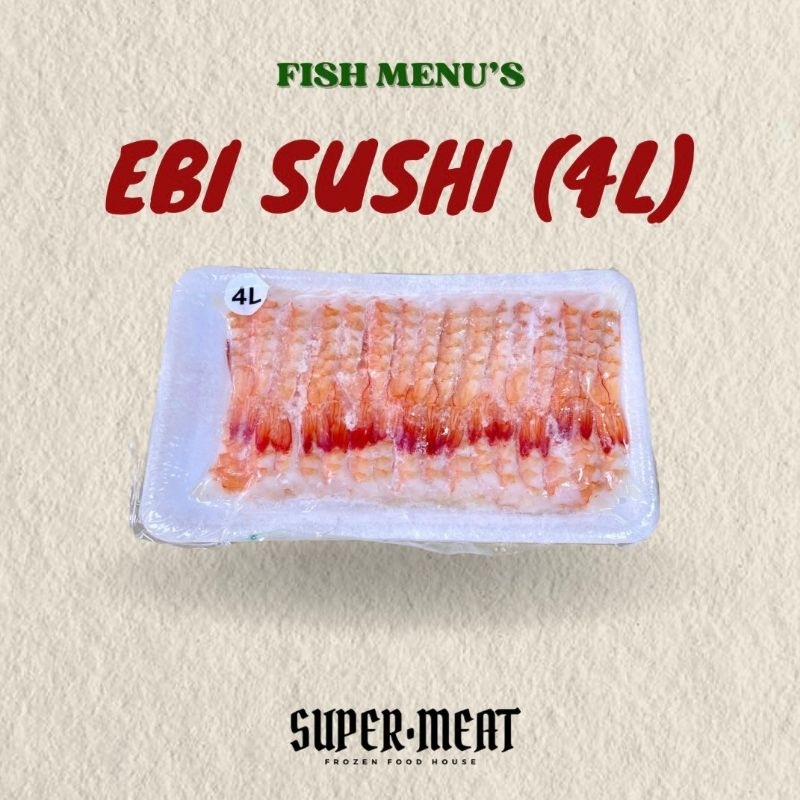 

Udang Ebi Sushi / Udang Ebi / Ebi Furay / Ebi Sushi Frozen Beku Premium