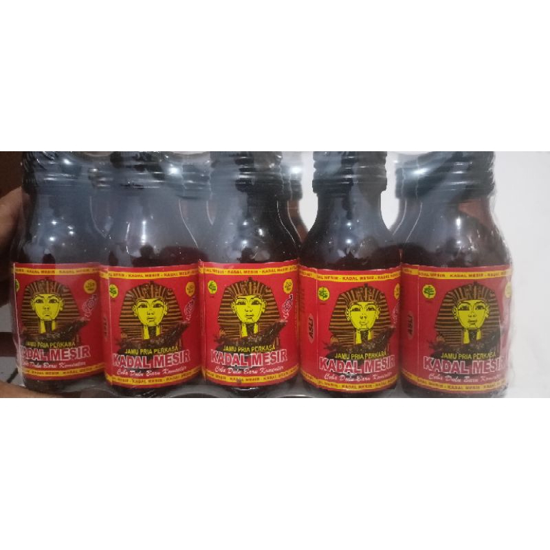 Kadal Mesir kecil 1 slop isi 15 botol