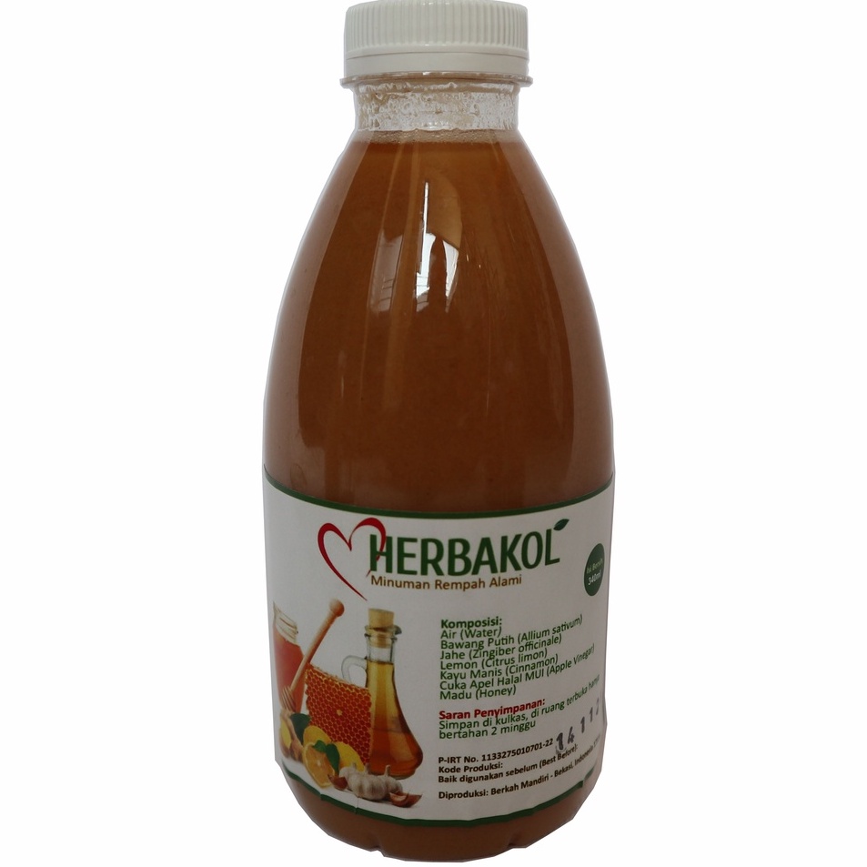 

Big Sale Jus Bawang Putih Jahe Lemon Cuka Apel Madu Cinnamon HERBAKOL