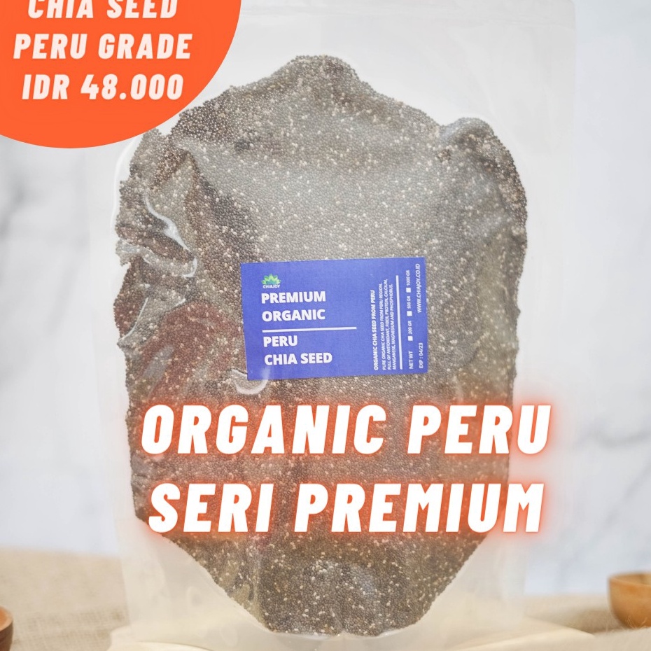 

Terbaru LAUNCHING PROMO BLACK CHIA SEED 1 KG PERU ORGANIC