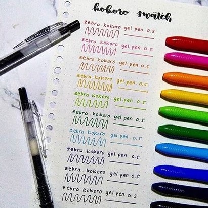 

Pasti Murah Pulpen Gel Kokoro Colours 5 mm