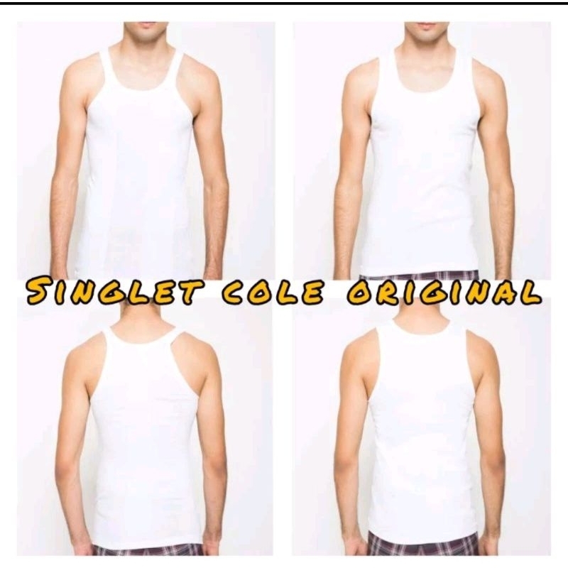 Kaos dalam singlet Cole.Barang Mall Original