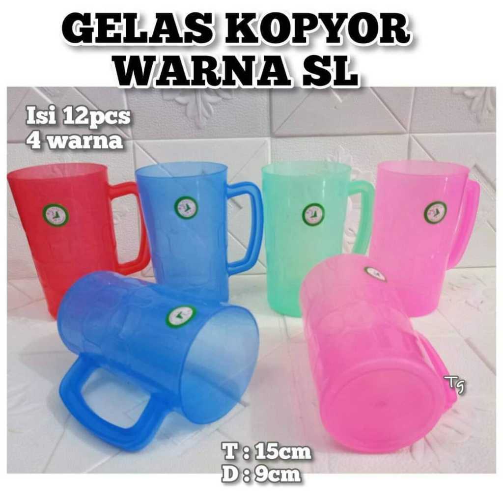 Gelas Kopyor Gelas Plastik Kapasitas 620 ml