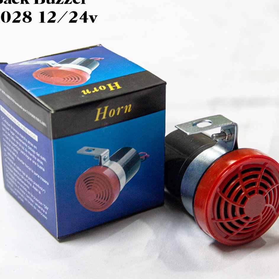 Lyr Klakson Mundur Atret  Alarm Sirine Mundur  Back Buzzer Mobil  Truk Universal 12  24 Volt Premium