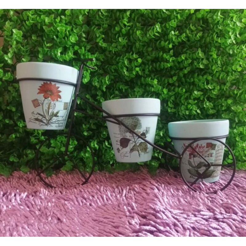 Pot Tanam/ Pot Tanam Aesthetic/ Pot Tanam Set/ Pot Tanam 1 Set